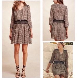 Anthropologie Vanessa Virginia Daytripper Dress XS boho prairie casual summery